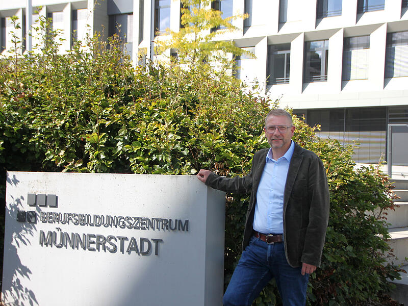 Jochen Lembach ist der neue Schulleiter des Berufsbildungszentrums (BBZ) M&uuml;nnerstadt.