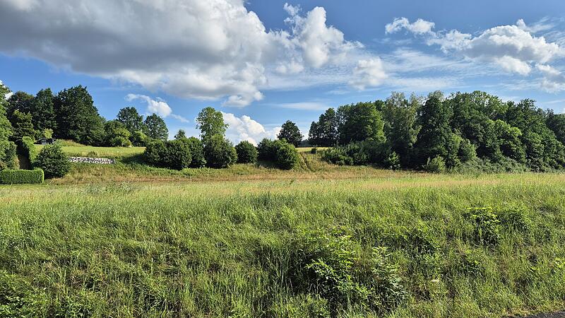 Rege Bautätigkeit statt grüner Wiese - Das Baugebiet "Alte Heeresstraße" soll endlich belebt werden. Rege Bautätigkeit statt grüner Wiese - Das Baugebiet "Alte Heeresstraße" soll endlich belebt werden.