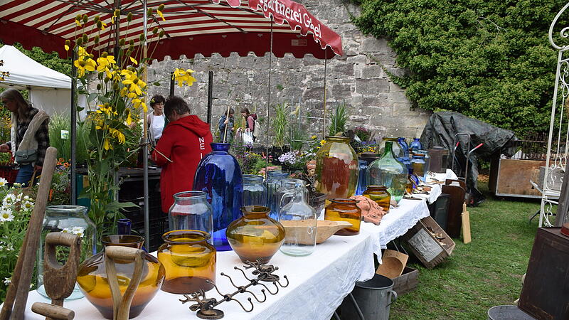Viele Bilder: Die Rosenmesse auf der Festung Rosenberg bezaubertViele Bilder: Die Rosenmesse auf der Festung Rosenberg bezaubert