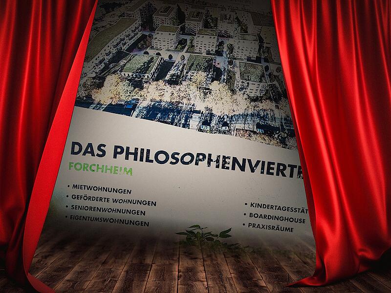 Das Philosophenviertel Forchheim, eine Geschichte vom Scheitern. Aber h&auml;tte das Drama verhindert werden k&ouml;nnen? Eine Analyse eines Bauprojekts unter unguten Sternen, aufgeschrieben in f&uuml;nf Akten.