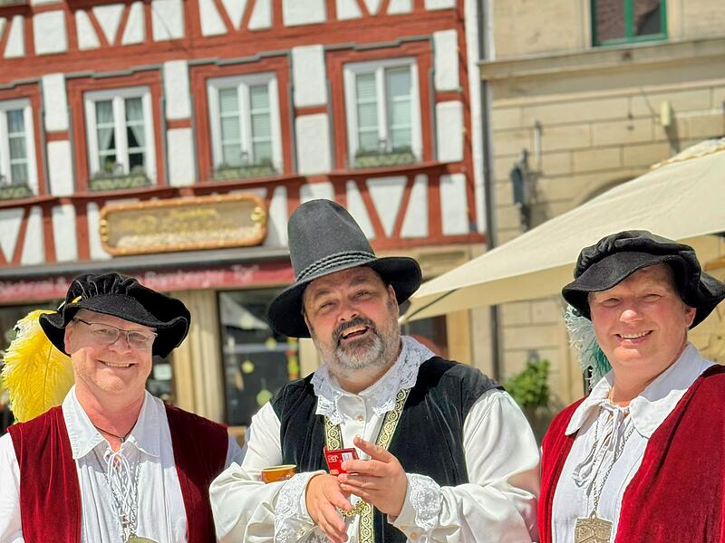 Die sch&ouml;nsten Momente des Historischen Stadtspektakels wurden im Bild festgehaltenSo toll wurde in Kronach das Stadtspektakel 2025 gefeiert