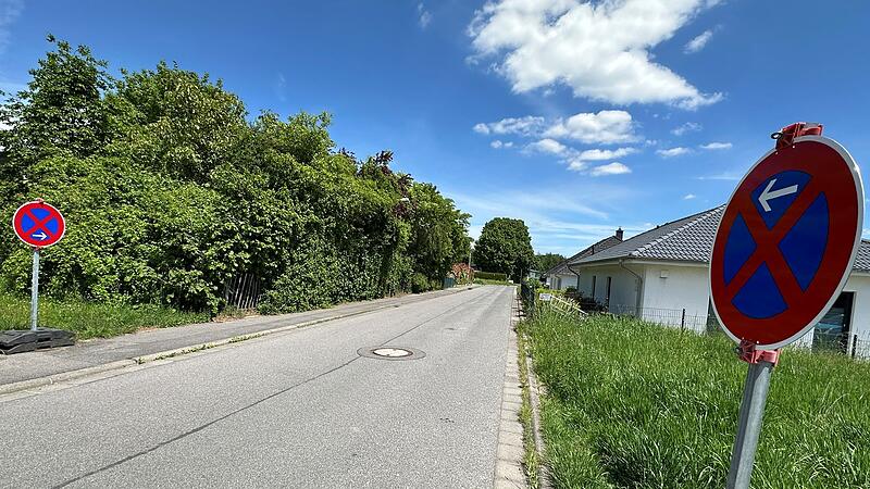 Pl&ouml;tzlich gilt entlang der Neuseser Stra&szlig;e in Weidach ein beidseitiges &nbsp;Halteverbot.
