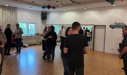 Hier wird zum Bamberg-Song getanzt