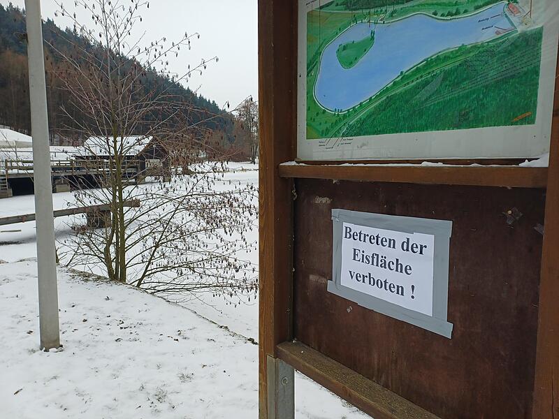 Eis Badesee Eis Badesee