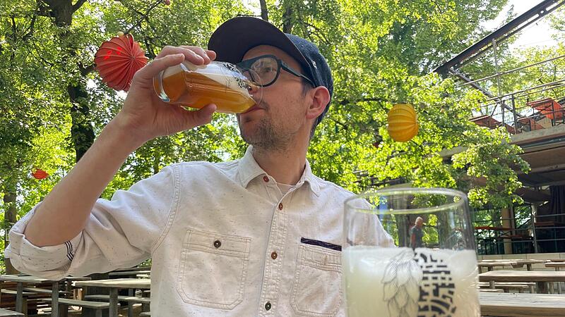 Die Idee von Braumeister Vincenz Schiller: Das Bier vom Entlas Keller ist das einzige, das im Erlanger Berg gebraut und gelagert wird.