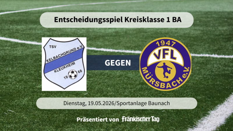 Der Sieger des Entscheidungsspiels TSV Kleukheim gegen VfL Mürsbach stand erst nach 120 Minuten fest. Der Sieger des Entscheidungsspiels TSV Kleukheim gegen VfL Mürsbach stand erst nach 120 Minuten fest.