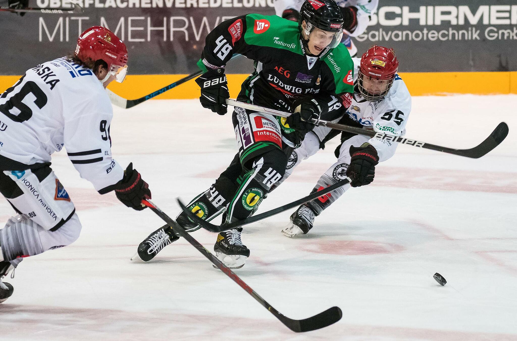 Eishockey Oberliga S d H chstadt Gewinnt Saisonstart Gegen Passau