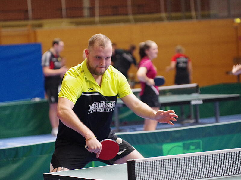 Niklas Braun vom TTC R&ouml;dental gewann beim 5:5 in Rothenkirchen seine zwei Einzel.