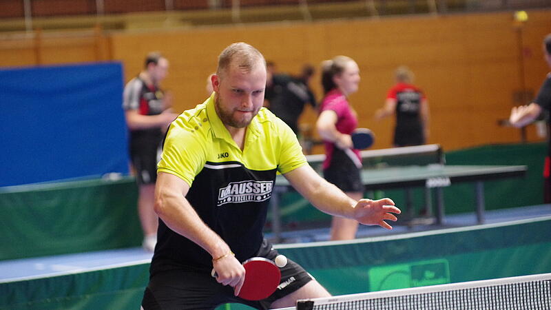 Niklas Braun vom TTC R&ouml;dental gewann beim 5:5 in Rothenkirchen seine zwei Einzel.