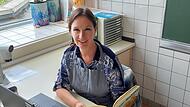 Bettina Popp bereitet den Unterricht in der Berufsschule in Lichtenfels vor. Bettina Popp bereitet den Unterricht in der Berufsschule in Lichtenfels vor.