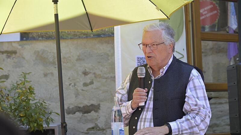 Hubert Weiger appellierte an die Staatsregierung, den Nationalpark Steigerwald auszuweisen.