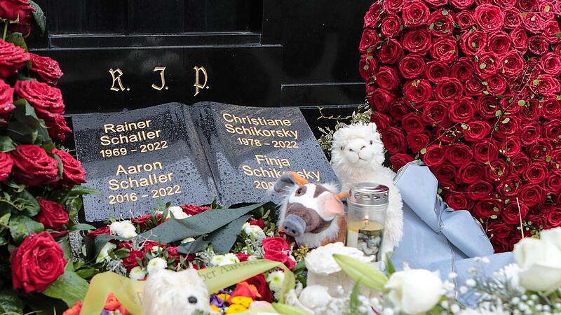 Das Grab von Rainer Schaller auf dem Schl&uuml;sselfelder Friedhof.