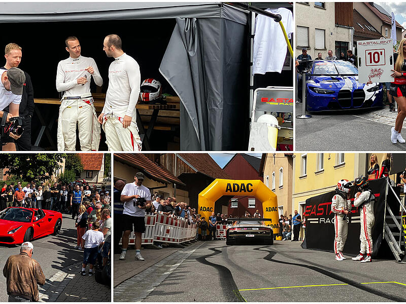 Wenn Christopher Haase und Eastalent Racing rufen, kommen immer zahlreiche Motorsport-Fans nach Schederndorf.