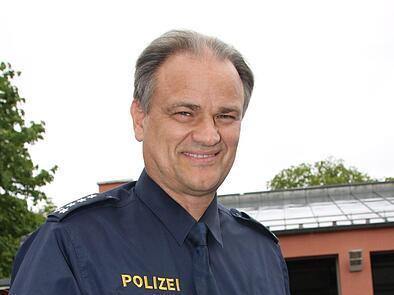Polizeichef Peter Hübner
