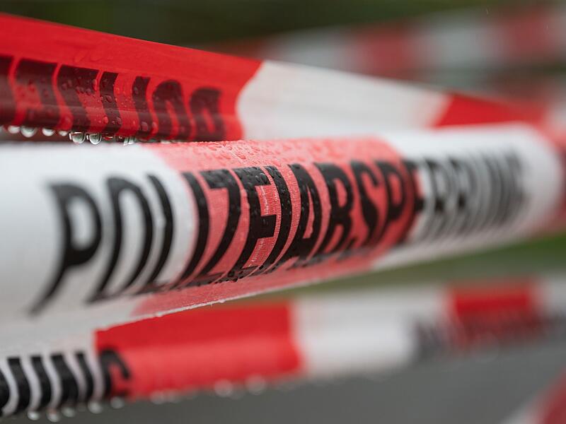 Absperrband der Polizei