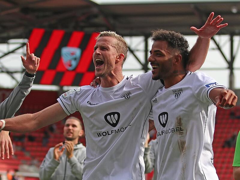 FC 05 Schweinfurt. Heimspiel gegen den MSV Duisburg