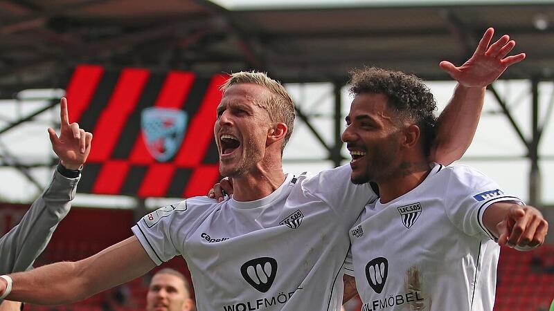 FC 05 Schweinfurt. Heimspiel gegen den MSV Duisburg