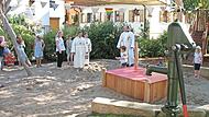 Der neue Spielplatz in Birkach wurde jetzt feierlich gesegnet. Die Ortsgemeinschaft steuerte viel Eigenleistung bei.