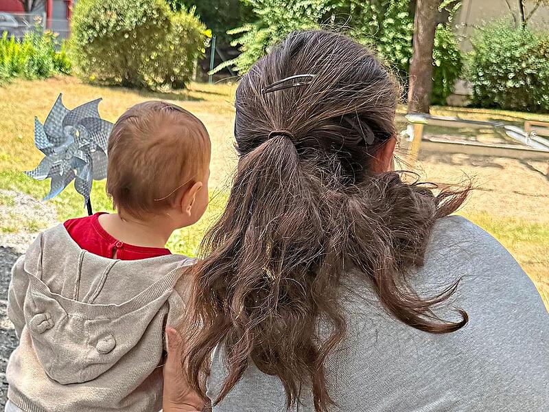 Die M&uuml;tter nahmen mit ihren Kindern das Angebot gerne an.Michaela Mantel