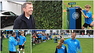 Lothar Matthäus bei "Klein gegen Lothar" 2.0 in Herzogenaurach. Lothar Matthäus bei "Klein gegen Lothar" 2.0 in Herzogenaurach.