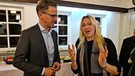 Carsten Linnemann im Gespr&auml;ch mit Silke Launert in StreitbergForchheim & Fr&auml;nkische Schweiz