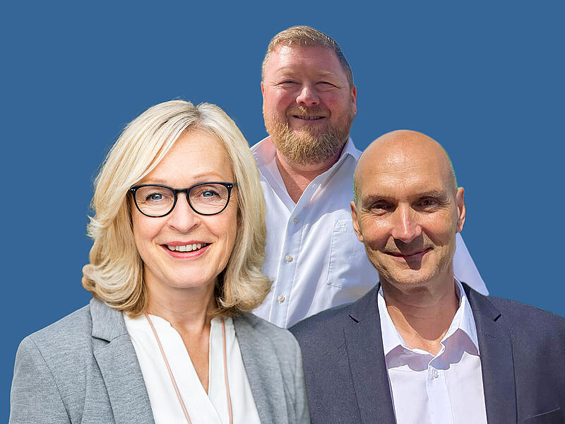 Die Bürgermeister von Buckenhof, Heßdorf und Großenseebach