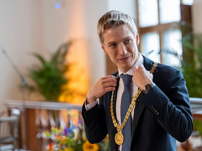 Amtseinf&uuml;hrung Oberb&uuml;rgermeister Dominik Krause