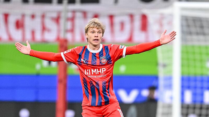 1. FC Heidenheim - 1. FC Union Berlin Frans Krätzig überzeugte in seinem ersten Spiel für den FC Heidenheim.