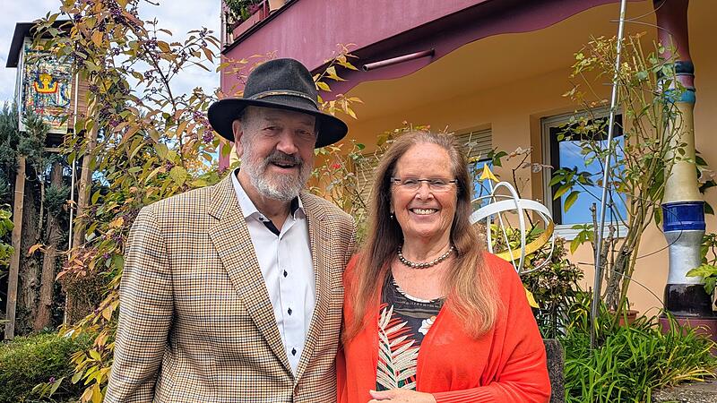 Das „goldene Hochzeitspaar“ Fritz und Maria Lang im Oktober 2024