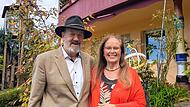 Das „goldene Hochzeitspaar“ Fritz und Maria Lang im Oktober 2024