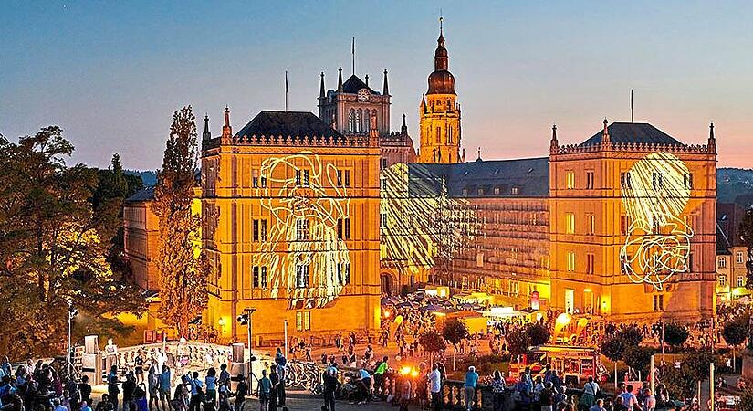 Coburg gl&uuml;ht im Glanze dieses Lichtes ... oder so &auml;hnlich.Kunstsammlungen der Veste