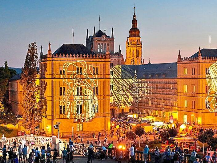 Coburg gl&uuml;ht im Glanze dieses Lichtes ... oder so &auml;hnlich.Kunstsammlungen der Veste