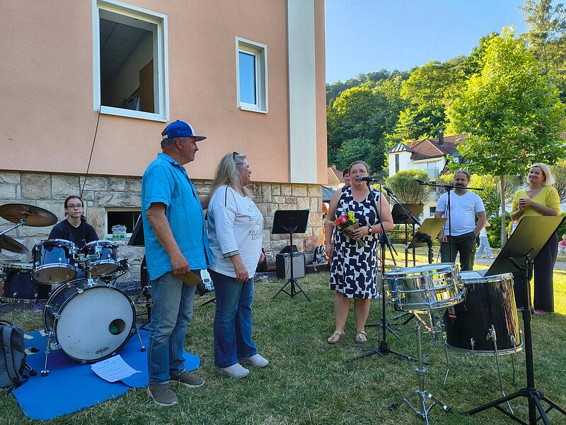 PicknickdeckenkonzertPicknickdeckenkonzert Musik an der Sinn in Bad Brückenau