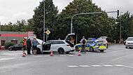 Unfall auf der Kreuzung Unfall auf der Kreuzung