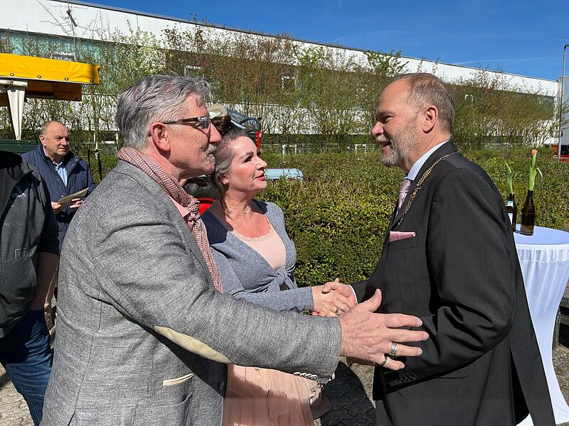 Verabschiedung von B&uuml;rgermeister Bernd Reisenweber in Ebersdorf bei Coburg