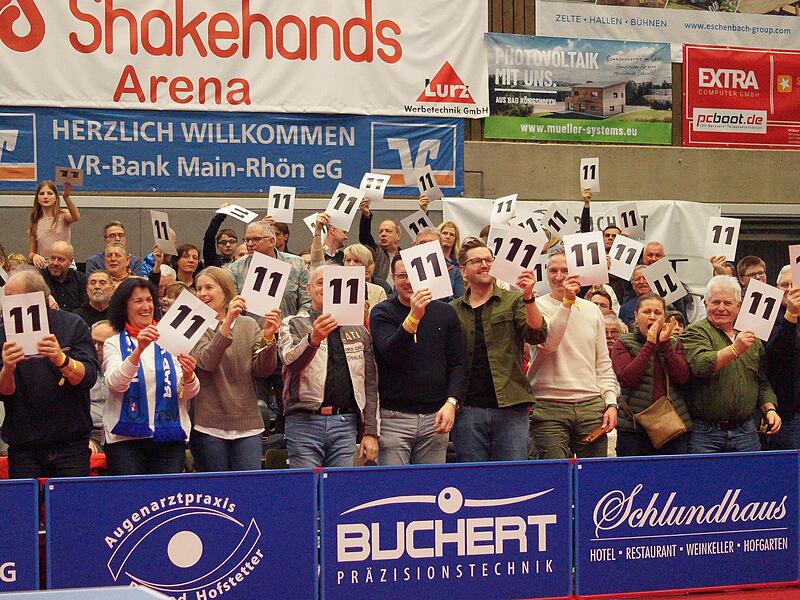 Tischtennis: TSV Bad Königshofen gewinnt gegen Borussia Düsseldorf
