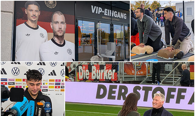 Alles war bei Deutschland gegen Luxemburg nicht in der ARD zu sehen. Wir waren vor Ort und sagen, was die TV-Kameras ausließen.