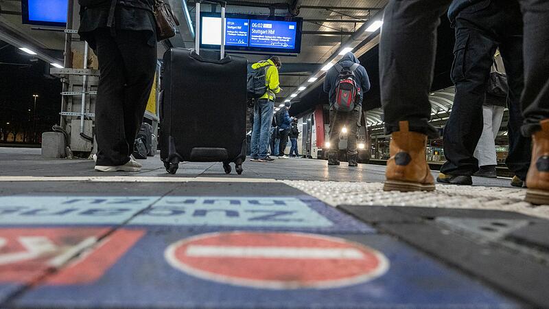 Bauarbeiten am Ulmer Hauptbahnhof