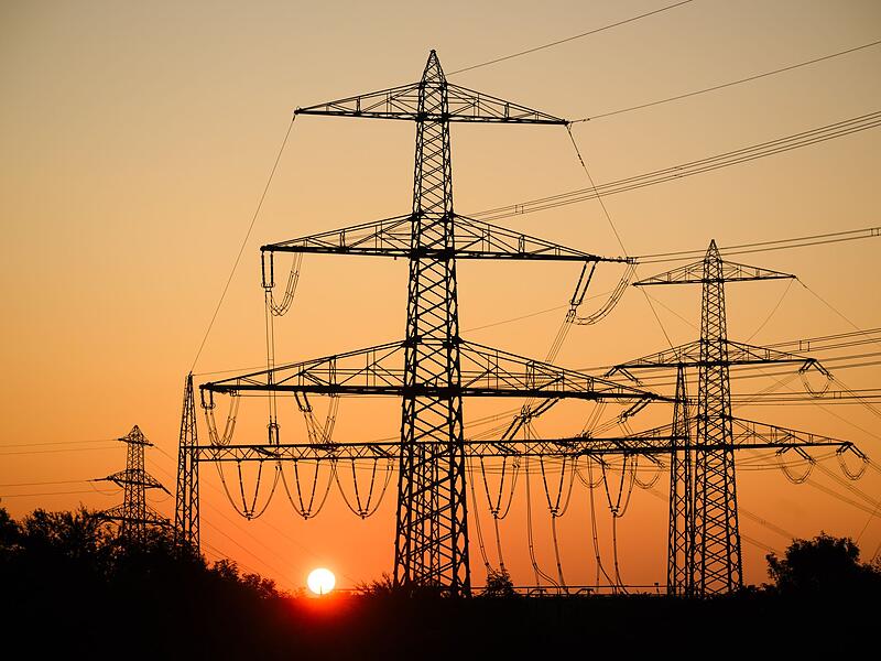 Hochspannungsleitungen