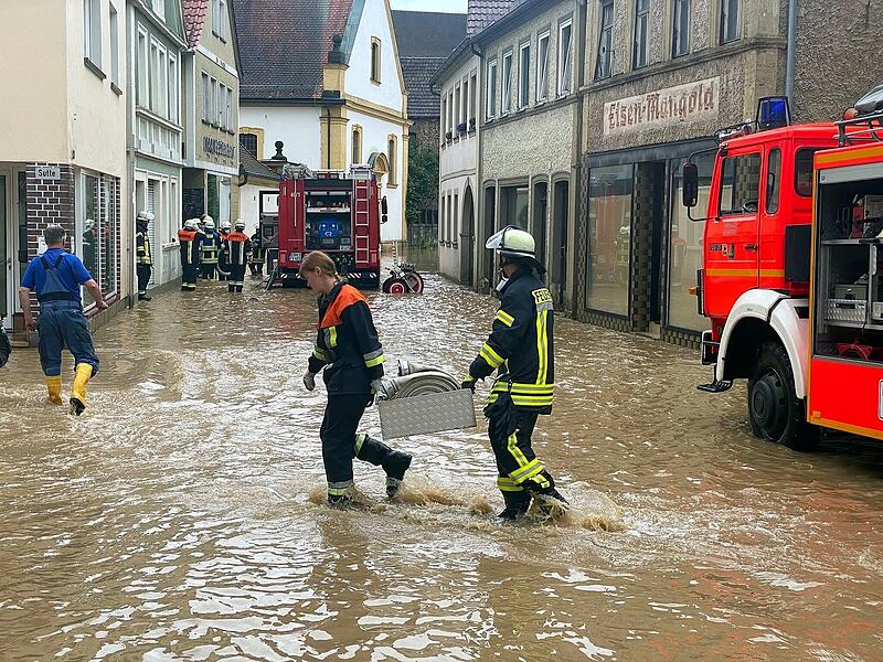 Hochwasser Ebern