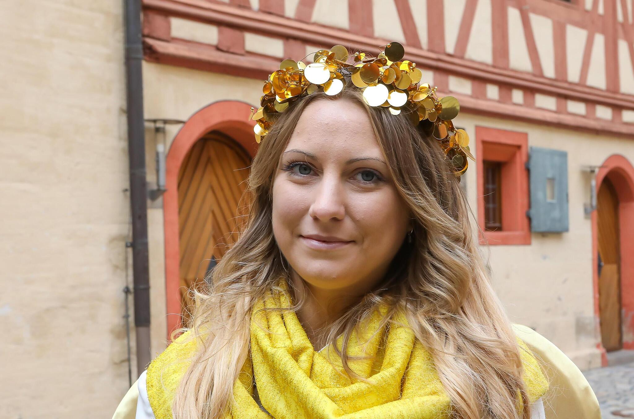 Weihnachtsengel Forchheim: Leonie Müller, Jana Dötzer, Hannah Stöhr