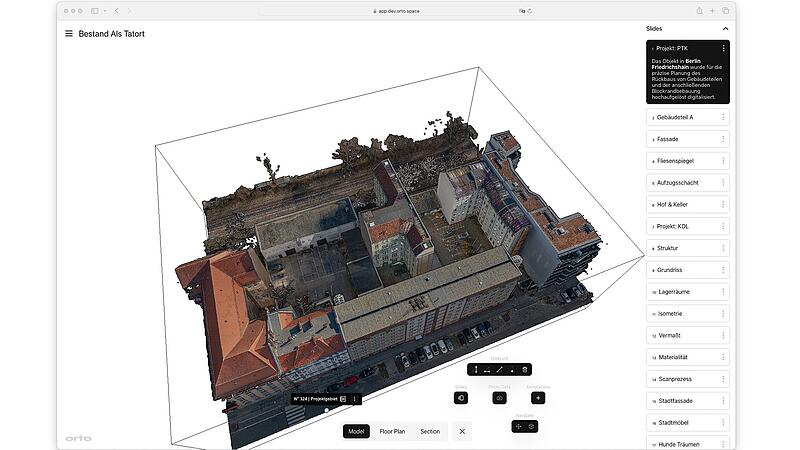 Digitale Bestandsanalyse soll helfen, Gebäude zu erhalten Digitale Bestandsanalyse soll helfen, Gebäude zu erhalten