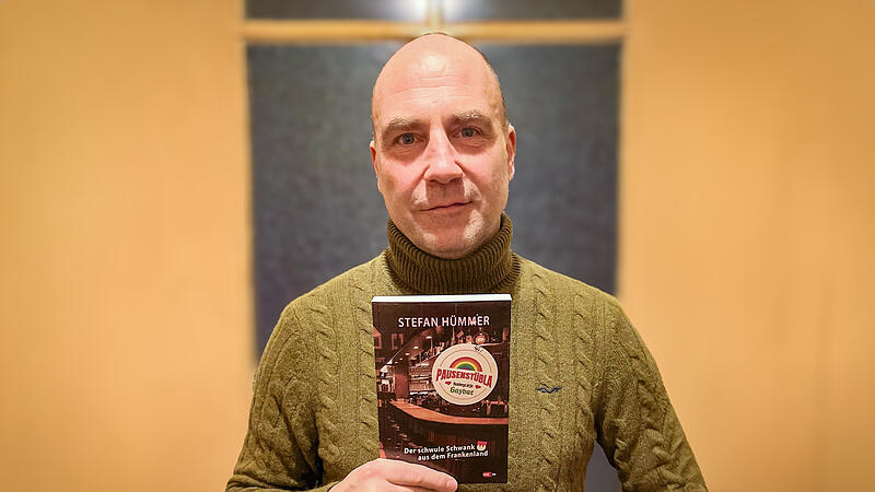 Stefan H&uuml;mmer, Autor des Buches &bdquo;Pausenst&uuml;bla: Bambergs letzte Gaybar&ldquo;