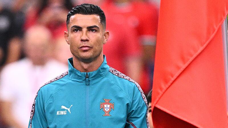 Tragen das King-Logo von Puma auch auf der Brust: Cristiano Ronaldo und seine Teamkollegen der portugiesischen Nationalmannschaft.