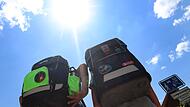 Schulweg bei Hitze Schulweg bei Hitze