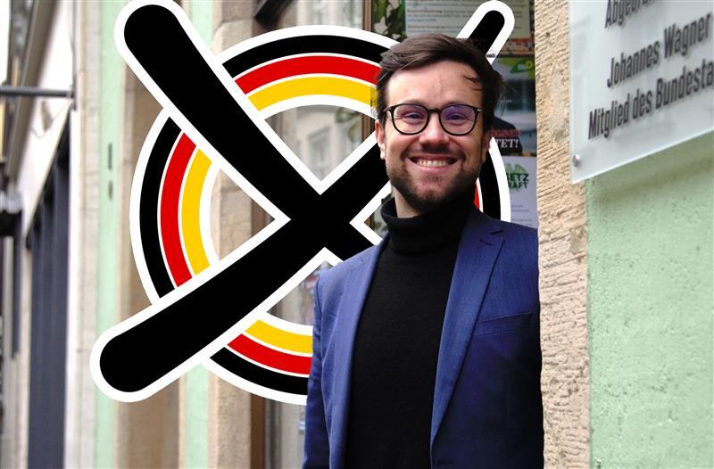 Johannes Wagner ist Bundestags-Kandidat der Grünen