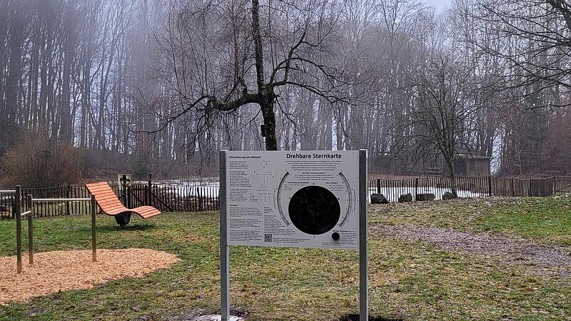 Der neue Himmelsschauplatz am Berghaus Rhön.