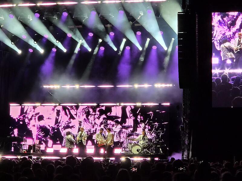 Wincent Weiss beim Open Air in Bad Kissingen
