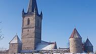 Die Wehrkirche in Hannberg ist Vorbildl für den Wanderpokal. Die Wehrkirche in Hannberg ist Vorbildl für den Wanderpokal.