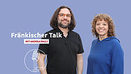 Florian Herrnleben und Andrea Pauly im Fr&auml;nkischen Talk